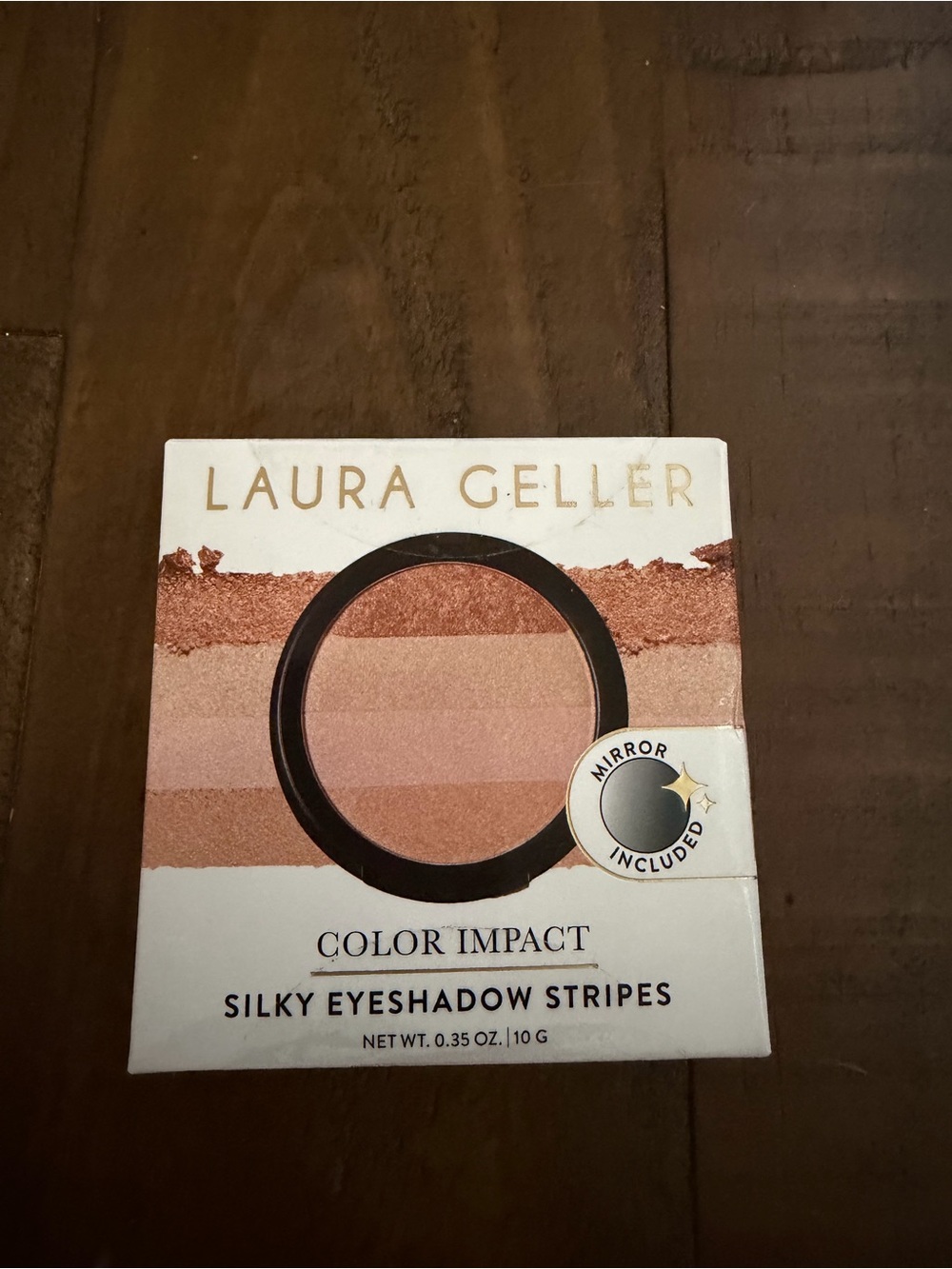 Laura Geller Color Impact Silky Eyeshadow Stripes New Neutral